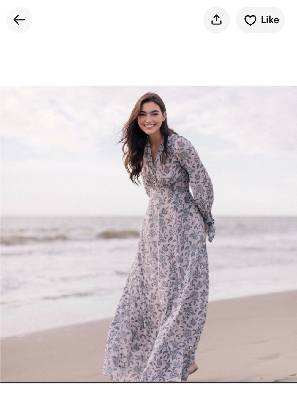 Gal Meets Glam Floral Maxi Dress Women’s 14 Cottagecore Romantic Coquette